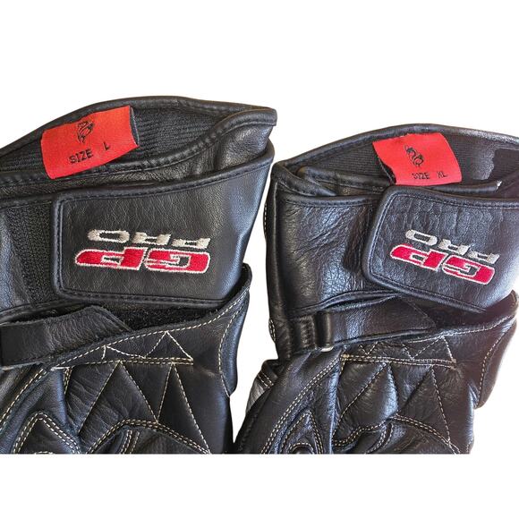 GP Pro Dragon Rider 2 Gloves Both Right Hand, one Large, One X Large Excellent - Picture 4 of 4